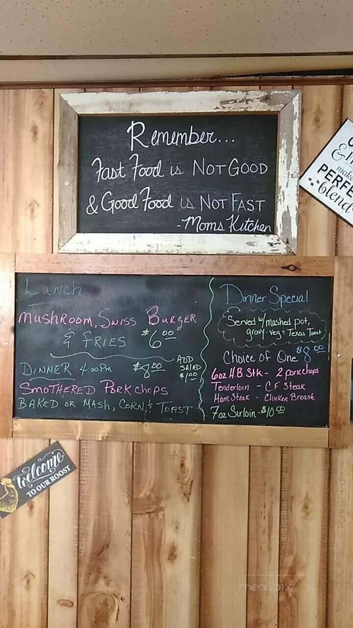 Moms Kitchen - Warsaw, MO menu_pic