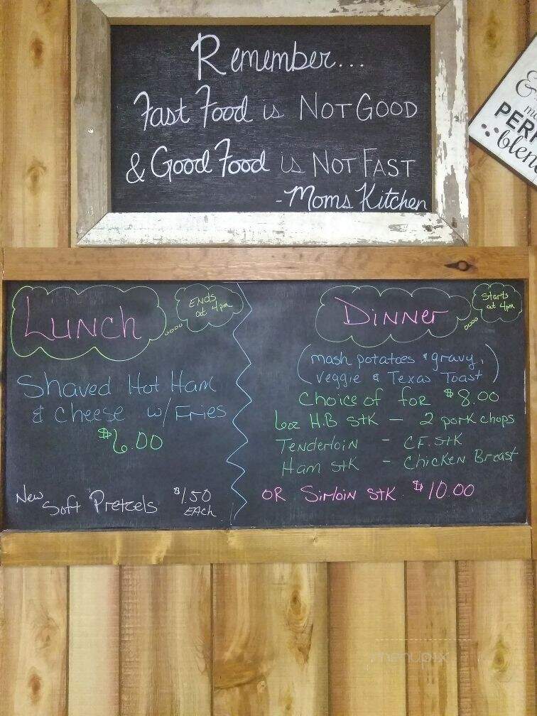 Moms Kitchen - Warsaw, MO menu_pic