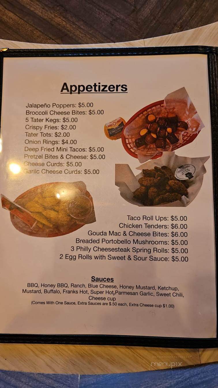 New County Line Bar & Grill - Warrens, WI menu_pic