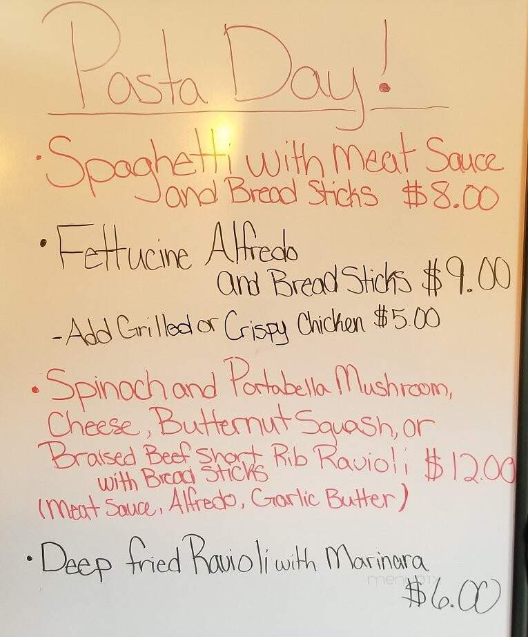 New County Line Bar & Grill - Warrens, WI menu_pic
