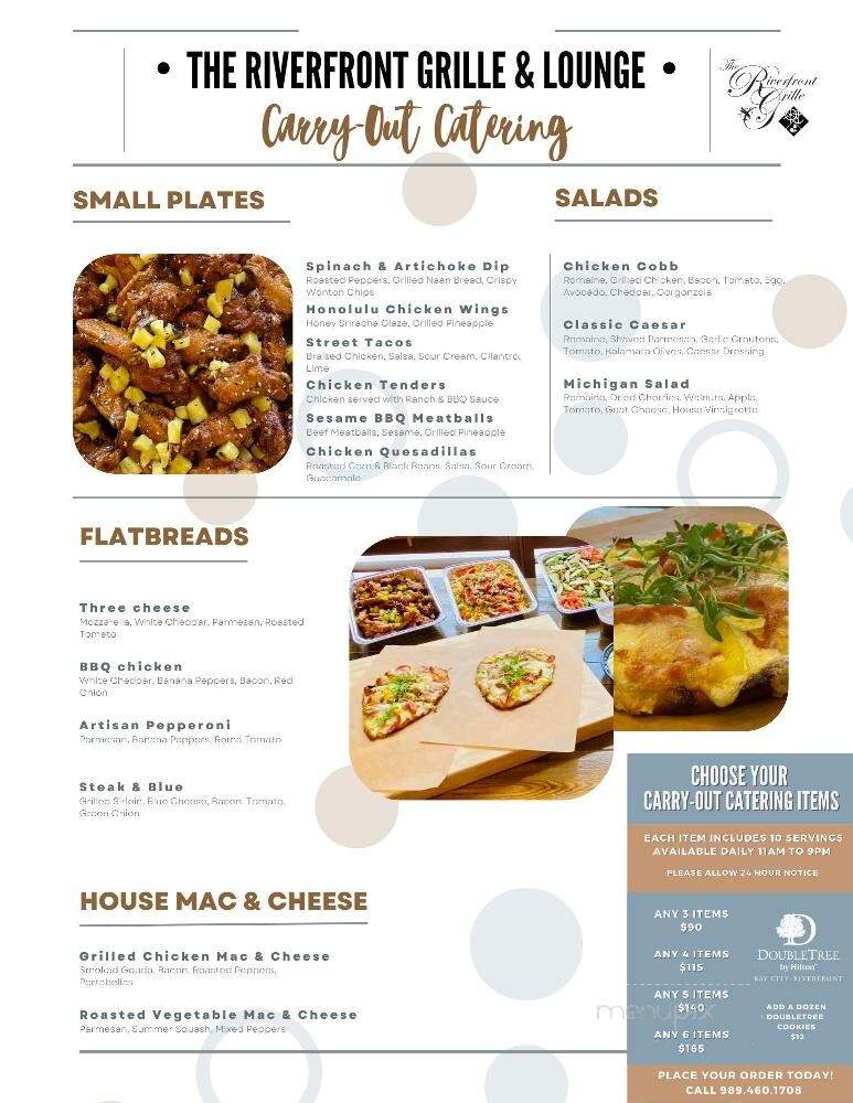Riverfront Grille - Bay City, MI menu_pic