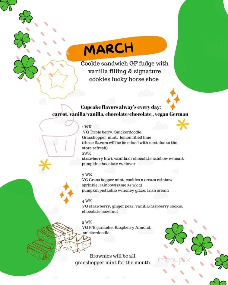 Natural Sprinkles - Albany, OR menu_pic