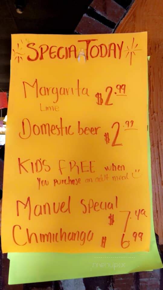 El Patron - Jacksonville, IL menu_pic