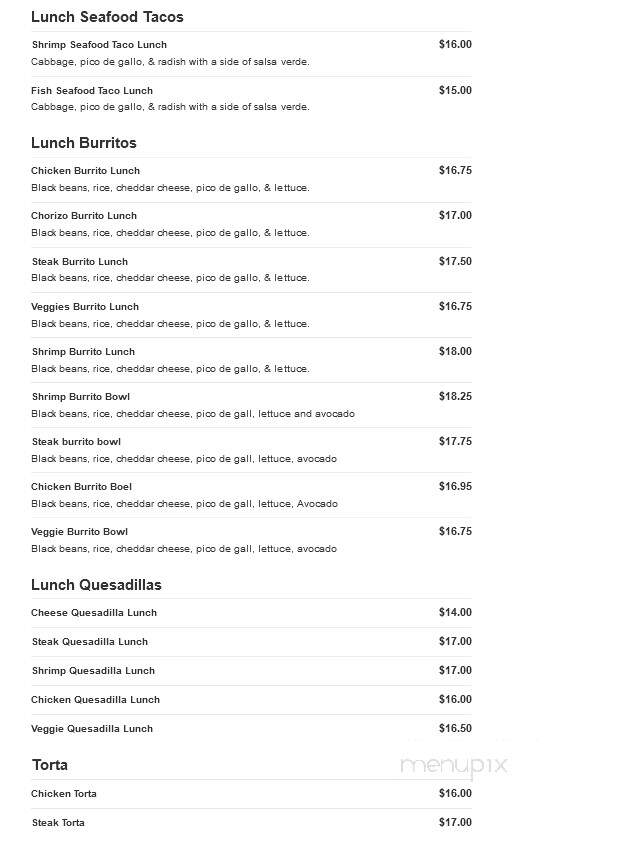 The Corner Cafe and Restaurant - Westhampton Beach, NY menu_pic