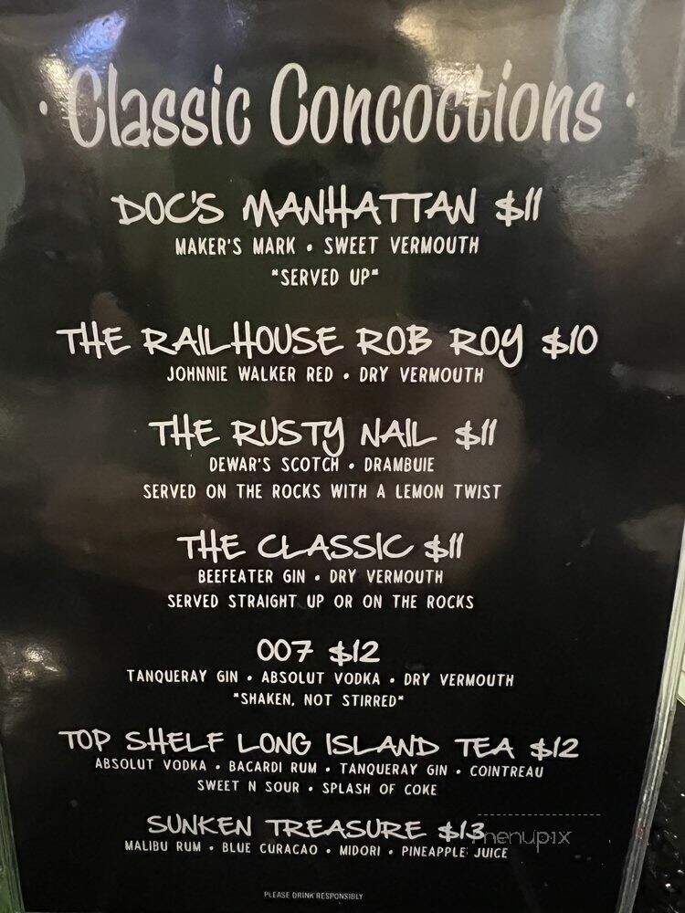 Bennett's Chop & Railhouse - Hudson, WI menu_pic