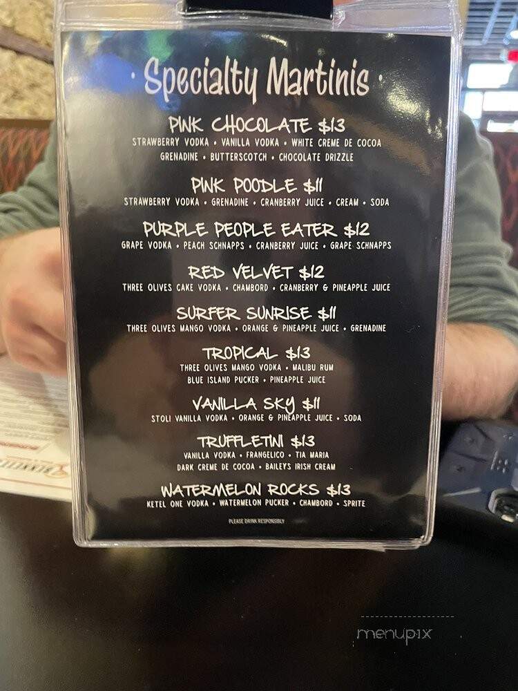 Bennett's Chop & Railhouse - Hudson, WI menu_pic