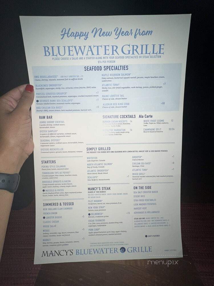 Mancy's Bluewater Grille - Maumee, OH