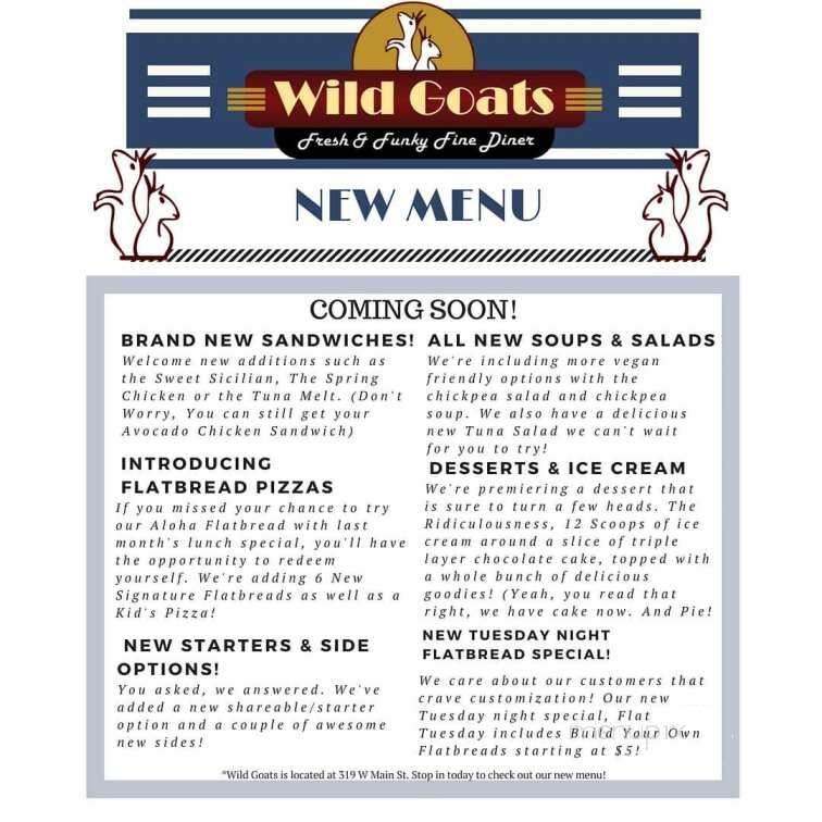 Wild Goats Cafe - Kent, OH