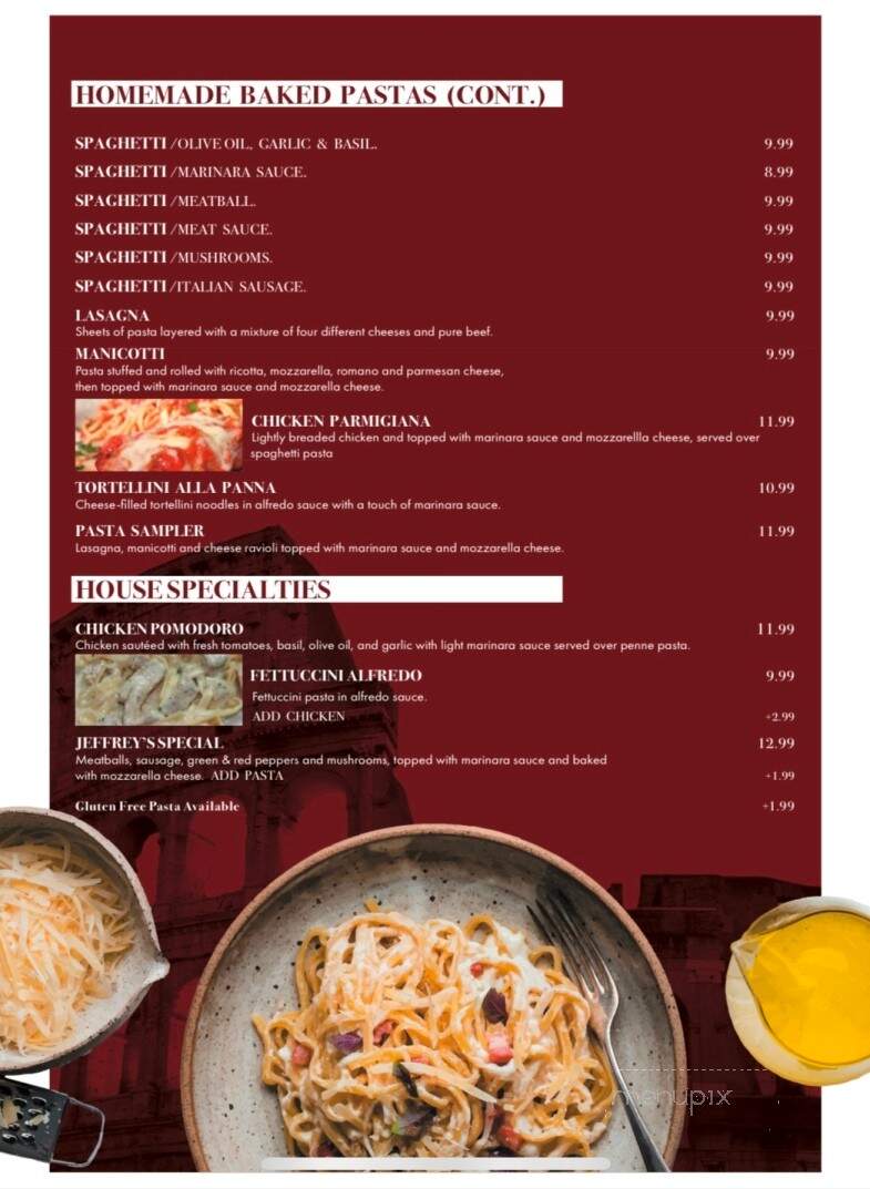 Luigi's Italian Restaurant - Weatherford, OK menu_pic
