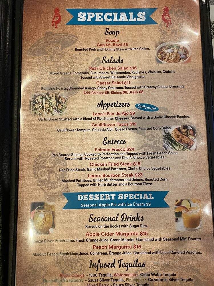 Salsa's Southwest Grill - Southington, CT menu_pic