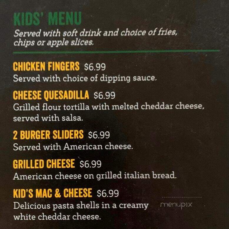Happy Moose Bar & Grill - Streetsboro, OH menu_pic