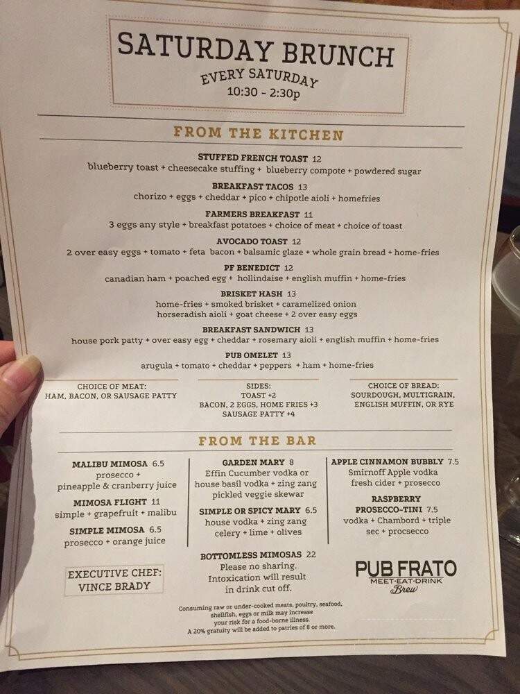Pub Frato - Concord, OH