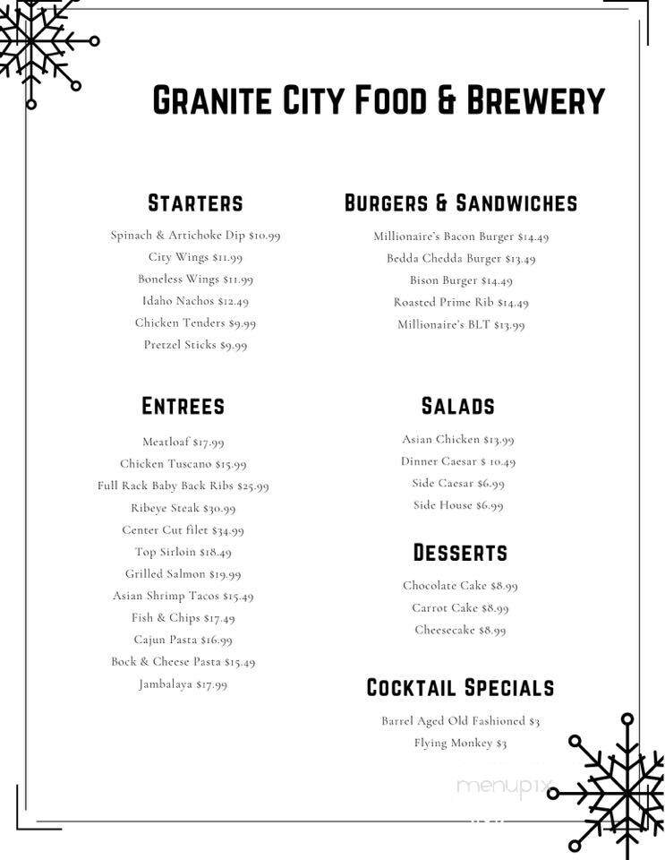 Granite City Food & Brewery - Troy, MI