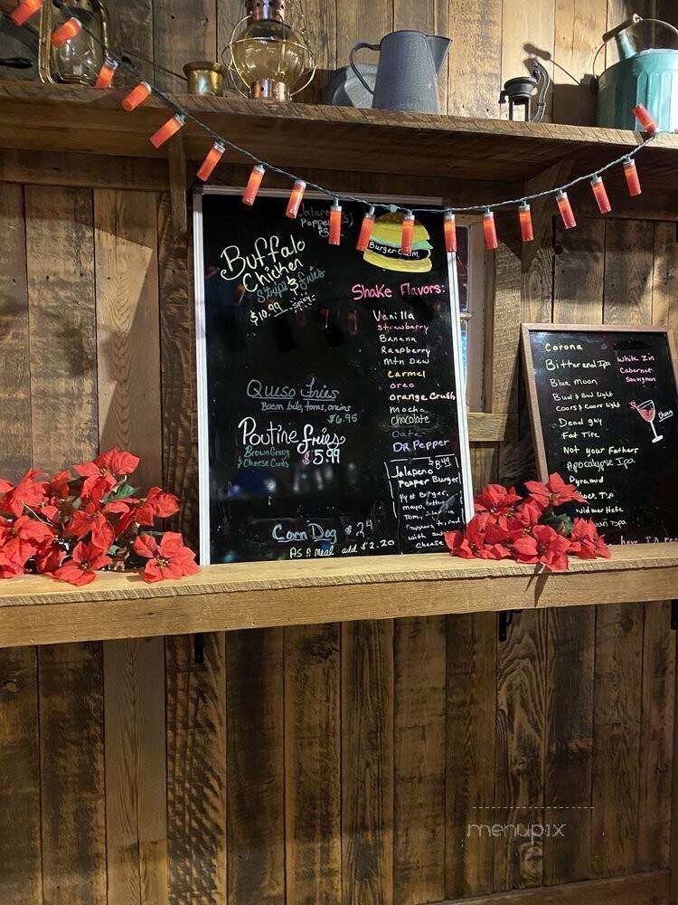 Burger Claim - Centralia, WA menu_pic