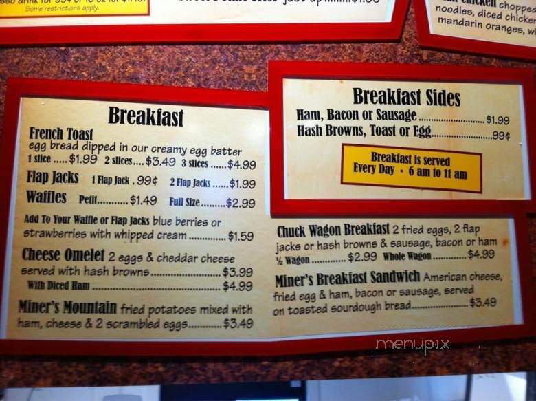 Burger Claim - Centralia, WA menu_pic