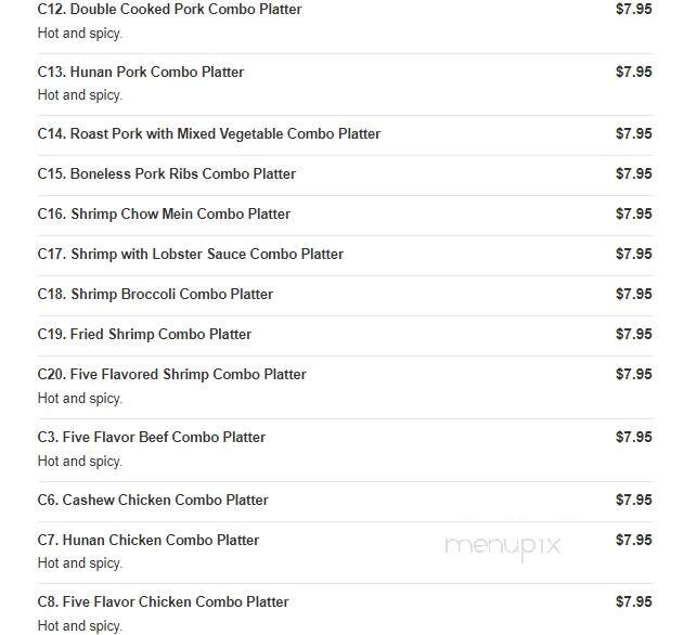 Asia Buffet - Cape Coral, FL menu_pic