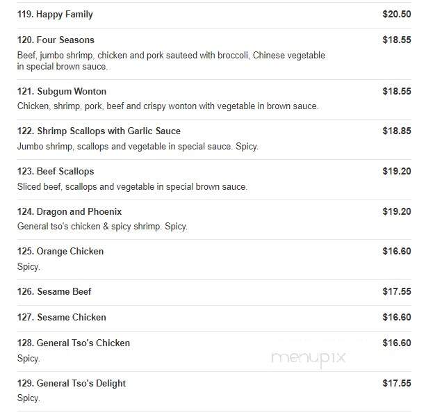 China King - Bonita Springs, FL menu_pic