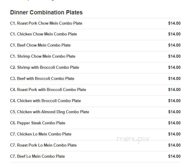 China King - Bonita Springs, FL menu_pic