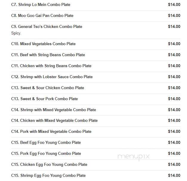 China King - Bonita Springs, FL menu_pic