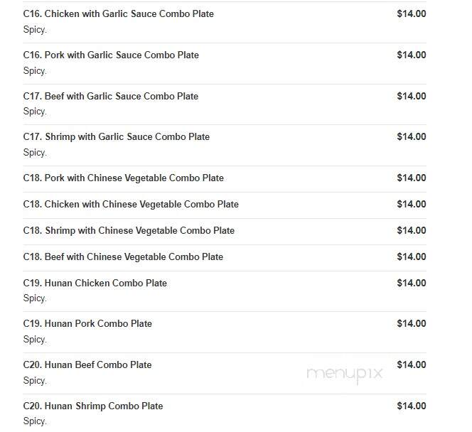China King - Bonita Springs, FL menu_pic