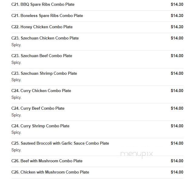 China King - Bonita Springs, FL menu_pic