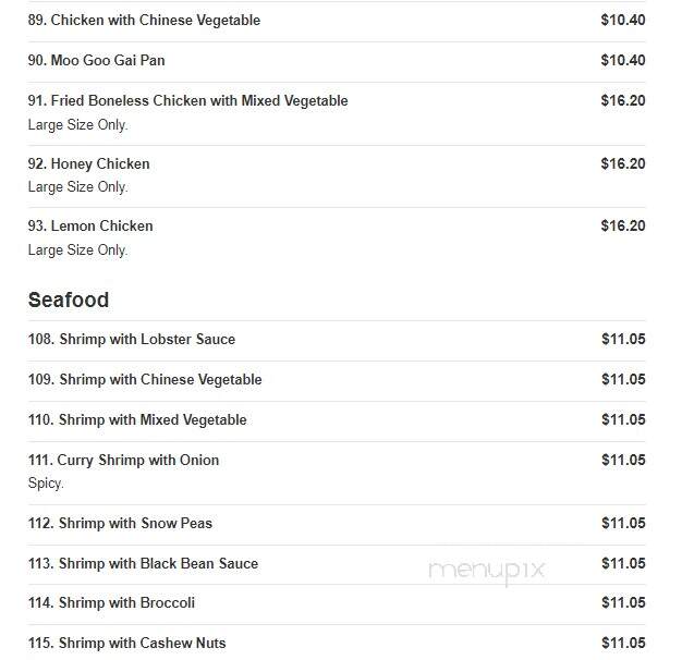 China King - Bonita Springs, FL menu_pic