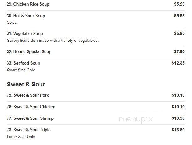 China King - Bonita Springs, FL menu_pic