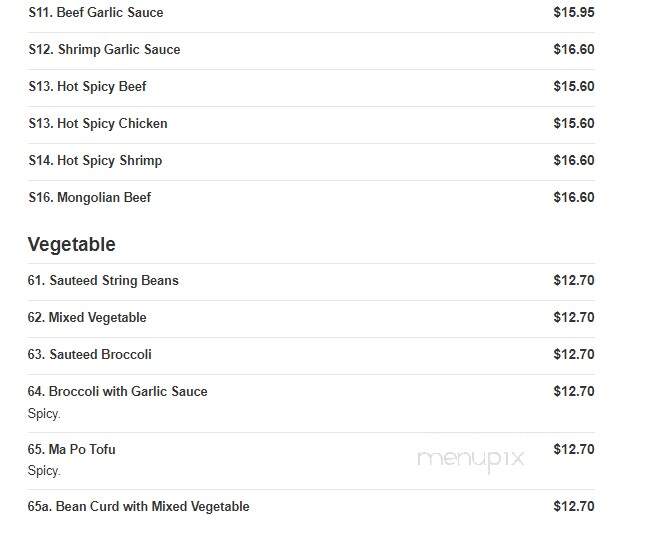 China King - Bonita Springs, FL menu_pic