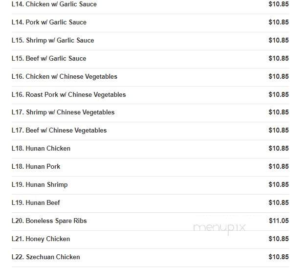 China King - Bonita Springs, FL menu_pic
