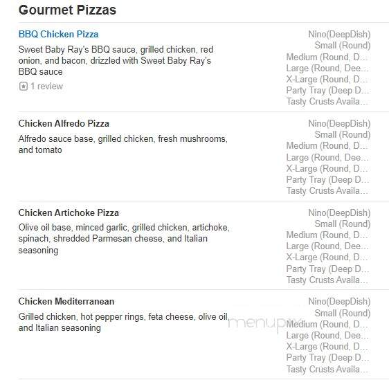 Cottage Inn Pizza - Charlotte, MI menu_pic