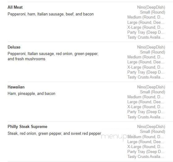 Cottage Inn Pizza - Charlotte, MI menu_pic