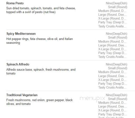 Cottage Inn Pizza - Charlotte, MI menu_pic