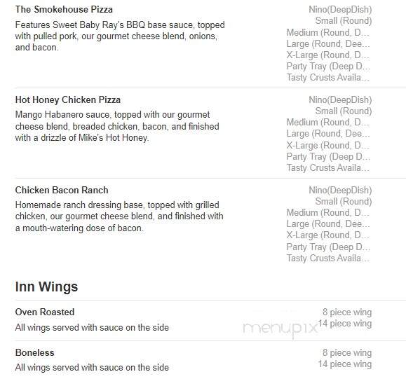 Cottage Inn Pizza - Charlotte, MI menu_pic