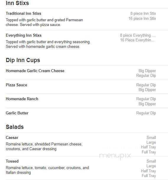 Cottage Inn Pizza - Charlotte, MI menu_pic