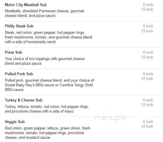 Cottage Inn Pizza - Charlotte, MI menu_pic