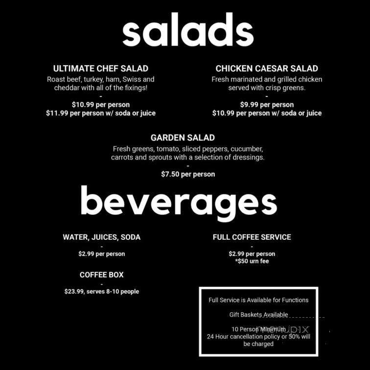 Izes Deli & Bagelry - Rockville, MD menu_pic