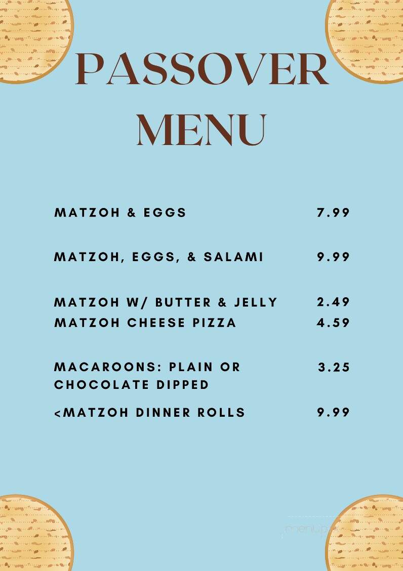 Izes Deli & Bagelry - Rockville, MD menu_pic