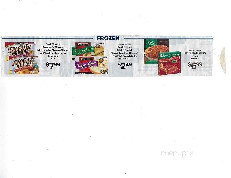 Cash Saver Pantry - Theodosia, MO menu_pic