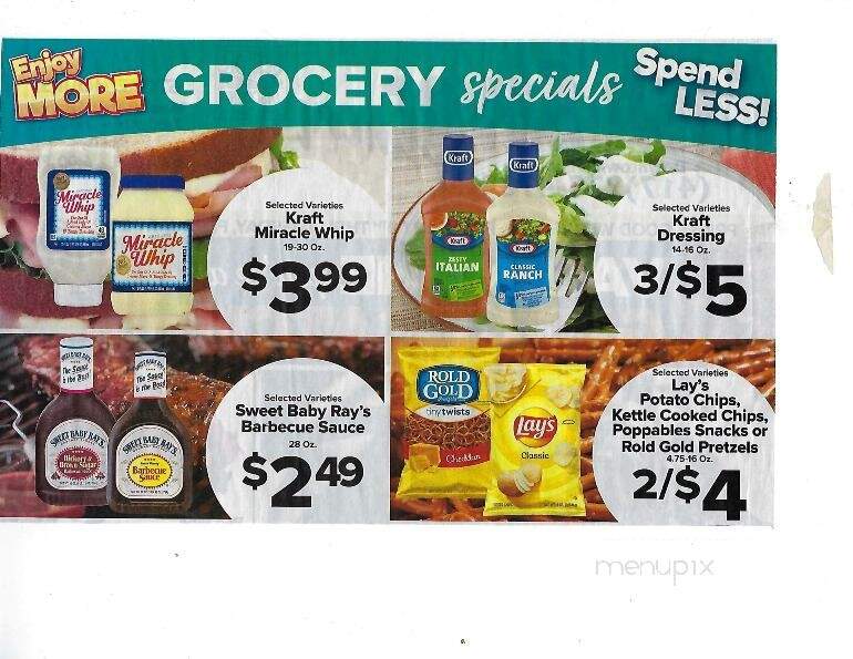 Cash Saver Pantry - Theodosia, MO menu_pic