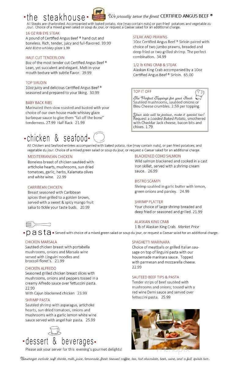 Duck Inn - Havre, MT menu_pic