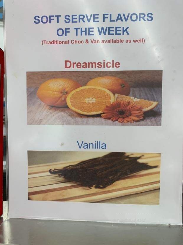 Yellow Brick Road Ice Cream - Brick, NJ menu_pic