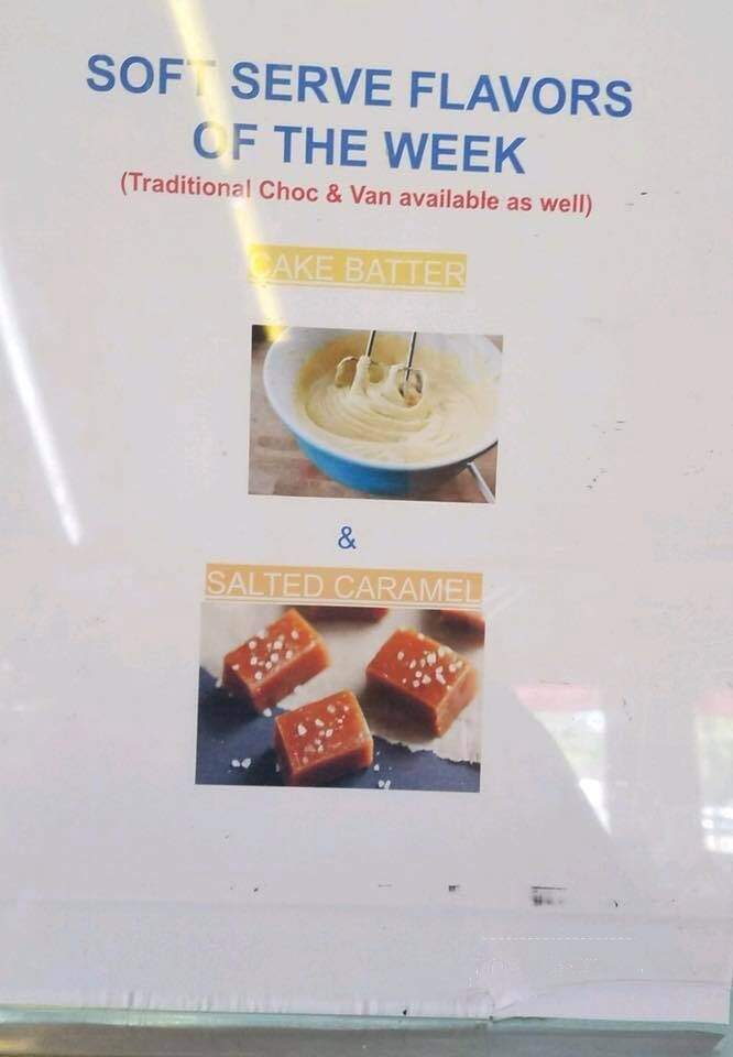 Yellow Brick Road Ice Cream - Brick, NJ menu_pic
