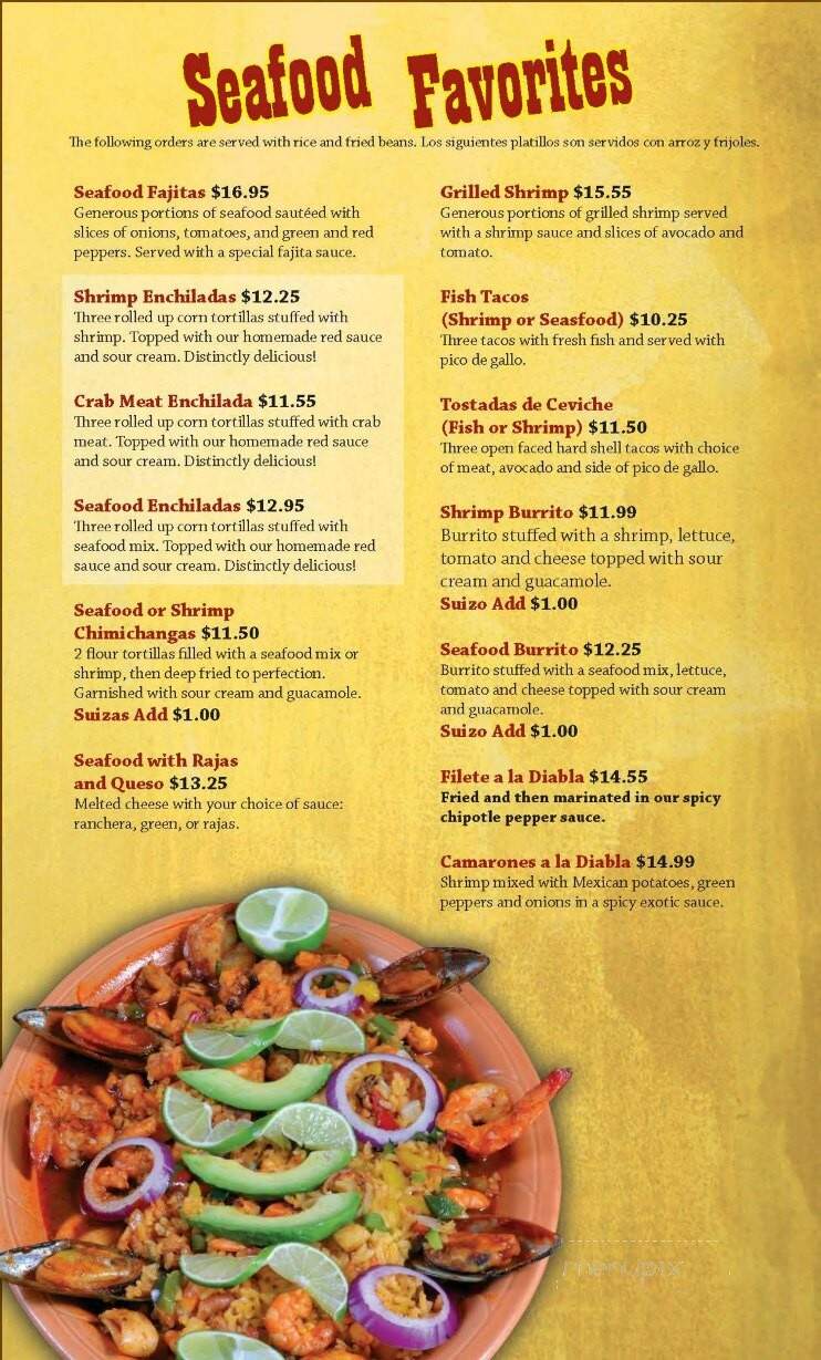 Fiesta Garibaldi - Johnson Creek, WI menu_pic