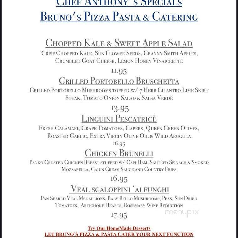 Bruno's Pizza - New Fairfield, CT