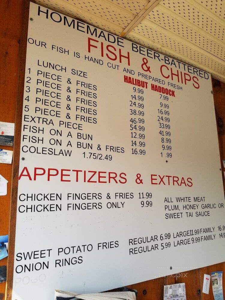 The Spudster - Little Britain, ON menu_pic