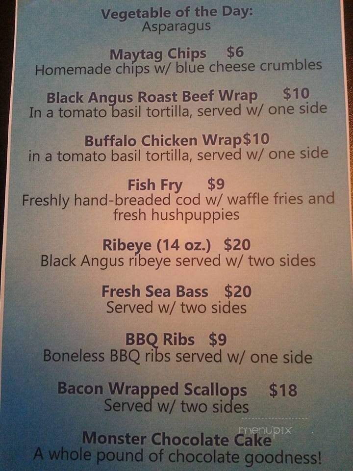 Blue Springs Marina - Ten Mile, TN menu_pic
