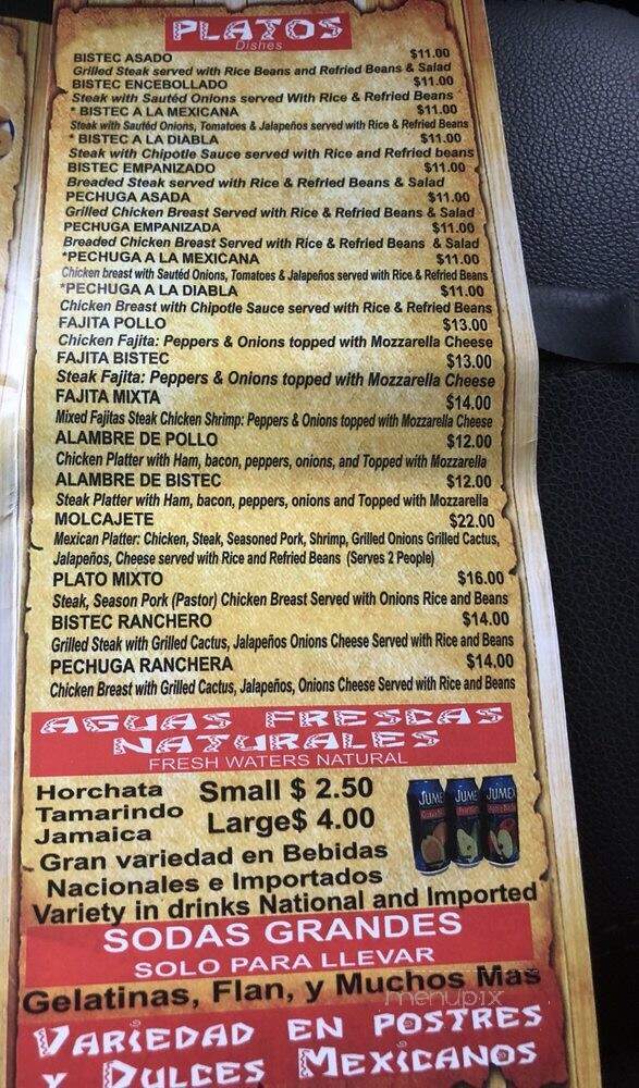 Taco Express Food Store - Perth Amboy, NJ menu_pic