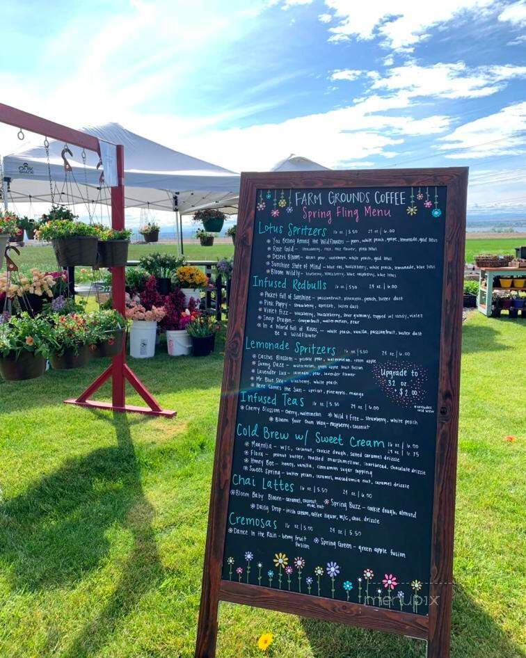 Farm Grounds Coffee - Paterson, WA menu_pic