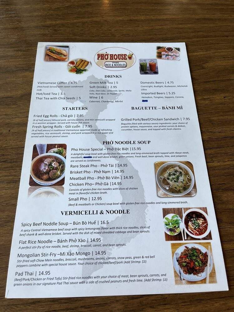 Pho House Vietnamese Rice & Noodles - Meridian, ID menu_pic