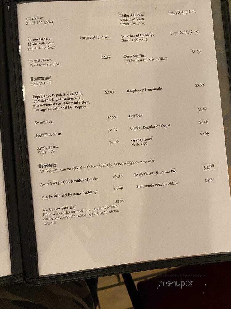 Baldwin's Smokehouse Barbeque - Saginaw, MI menu_pic